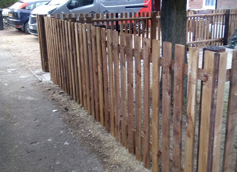 picket-fencing